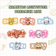Lightstick Nametag | Lightstick Deco NCT DREAM DREAMIEZ LINE