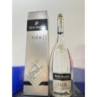 Remy Martin CLUB Cognac foreign wine bottle 1 liter used for display and home decoration, wine cabin