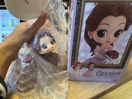 日版Q Posket 婚紗美女與野獸公主 Bandai Disney 盲盒 beauty & the beast