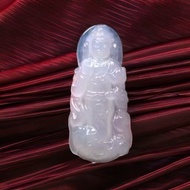 【屬龍/蛇本命佛】冰種翡翠精雕普賢菩薩 | 天然緬甸玉翡翠 |送禮