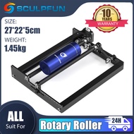 SCULPFUN Laser Engraver Roller Y-axis Rotary Roller for Engraving Cylindrical Objects Cans