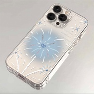 Christmas Tree Fireworks Suitable for vivoy30 Phone Case vivox70/50/90/80 Silicone y77/76/51s Transp