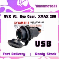 Original Yamaha NVX V1 XMAX250 X MAX 250 MAX250 Ego Gear Terminal Comp Pot USB Charger Plug Socket O