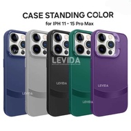 For iphone 15 iphone 15 Pro iphone 15 Pro Max Fashion Case / Case Standing Color Premium Case Ready 