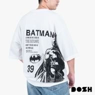 DOSH MEN'S EXTRASIZED T-SHIRTS  BATMAN เสื้อยืดโอเวอร์ไซส์ใหญ่พิเศษ FBMT5323-OW