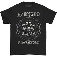 Avenged Sevenfold A7X Chain Circle T-Shirt Premium Cotton Combed 24s Original 100% | Pinky Project