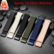 22mm Twill Nylon Strap Compatible for Huawei Watch GT6/GT5/GT4 46mm for Ultimate 2/Runner 2 for Garm
