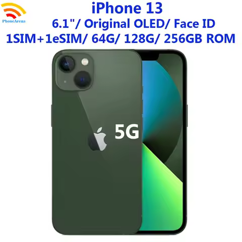 99% New Origina iPhone 13 128GB 256GB 512GB ROM Unlocked 5G iPhone13 6.1' Super Retina XDR OLED 12MP
