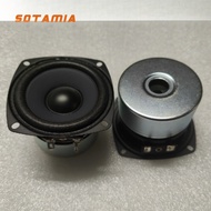 SOTAMIA 2pcs 3 Inch Full Range Audio Speaker 8 Ohm 15W Dual Magnetic Home Music Mini Full Range Unit
