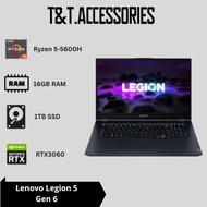 Lenovo Legion 5 Gen 6 AMD Ryzen 5 5600H 16GB 1TB RTX3060 WIN 11 GAMING LAPTOP