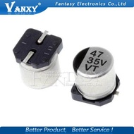 10PCS Electrolytic capacitor 35V 47UF 6*5mm SMD aluminum electrolytic capacitor 47uf 35v
