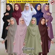 Suit Madinah By Mewah Exclusive Premium Ironless | Suit Muslimah Umrah