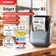 Niimbot B1 Label Printer Price Tag Printer Label Maker Barcode Printer, Food Label Sticker Printer K