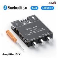 Amplifier 2.0 Channel Amp Receiver 2x100W TPA3116D2 Fosi Audio ZK1002 - ZK1002T