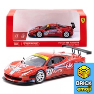 Tarmac Works Ferrari 458 Italia GT3 FIA GT3 Europe 2011 1/64 T64-073-11FGE51 Đồ chơi mô hình xe hơi