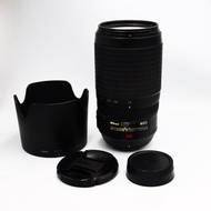 Nikon AF-S DX NIKKOR 70-300mm f/4.5-5.6G VR ED มุมมองภาพเทียบเท่าเลนส์ 105-450 มม. ในรูปแบบ FX/35 มม
