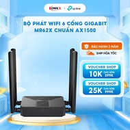 Mercusys MR62X Wifi 6 Router AX Standard Speed 1500Mbps Full Gigabit Port 1000Mbps Super Fast Speed