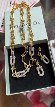 Tiffany & Co. Hardwear Link Necklace and Earrings Set