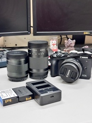 Canon M6 mark ii with kit lens +11-22mm+18-150mm lens