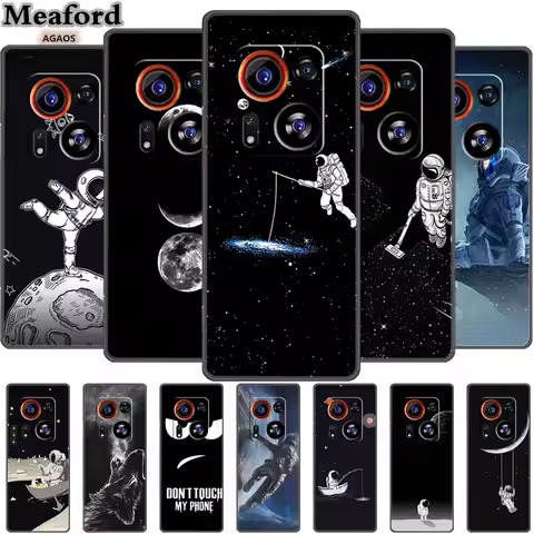 For Phantom X2 Pro Cases Astronaut Soft Silicone TPU Back Cover for Tecno Phantom X2 Pro 5G Fundas S