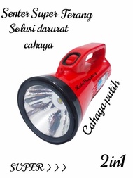 Lampu Senter Led Emergency / Senter Emergency Cas / Lampu Emergency Senter Multifungsi