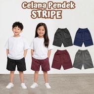 Cool and Comfortable Boys' and Girls' Shorts 1-10 Years Premium Striped Children's Shorts