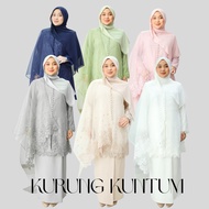 MODERN LACE ORGANZA KURUNG SAGE GREEN EMBROIDERED KURUNG TUNANG WEDDING KURUNG BUDD KURUNG