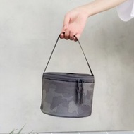 【鐵路便當好朋友】圓圓桶 |可愛造型便當袋/保溫袋 經典迷彩