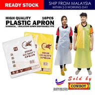 Malaysia Plastic Apron Surgical Isolation Gown Disposable PPE Suit COVID19 Apron Plastik