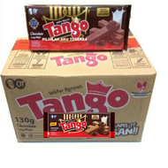 TANGO WAFER 110 GRAM COKLAT VANILA 1 DUS ISI 24 PCS