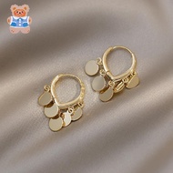 These Round Tassel Earrings Simple Style Design And Exude Elegance