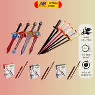 Lego SWORD ONE PIECE Puzzle Without Case, 48CM Long Demon Slayer Sword, Sword Display Shelf, Simple 