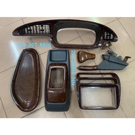 l500 l600 walnut trim meter radio kandang tray console gear knob auto handbrake