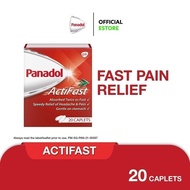 PANADOL Actifast, Paracetamol for Fast Pain Relief, Headache, Fever, Muscle Pain, Toothache, Back Pa