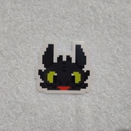 Pixel Toothless Sticker