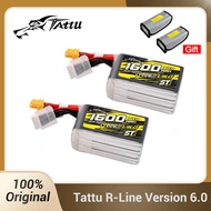 Tattu R-Line 6.0 1480mAh 1600mAh  6S 160C 22.2V  li-ion Battery For RC Helicopter Quadcopter FPV Rac