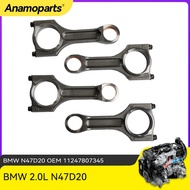Engine Connecting Rod Fit 2.0 L For BMW X1 X3 X5 E81 E87 F20 F27 120d 123d N47 N47D20 N47D20A  Diese