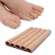 Fabric Finger Toe Protector Separator Tubes Foot Hand Pain Relief Soft Massager Bandage Foot Care Tools Callus Protection Tools