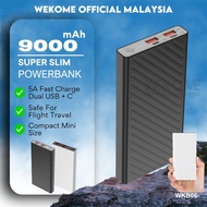 DEPAK Fast Charging 3A Portable Slim Powerbank 9000mAh USB Type C Port Original Android Small Pawar 