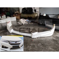 Honda City 2014 GM6 Modulo Front Skirt Abs Bodykit Depan Skirt ABS material