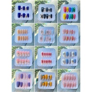 Handmade Press-on Nails Design Fake Nails FREE Tool Kits 现货高端纯手工穿戴甲 【1/5】