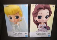 全新 行版 Qposket Q POSKET Dreamy Style Special Collection Vol. 2 迪士尼 公主 婚紗系列 cinderella Bella 灰姑娘 貝兒 (2