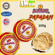 Alagappa's Original Papadam 100g Keropok Papadam Sedap & Rangup