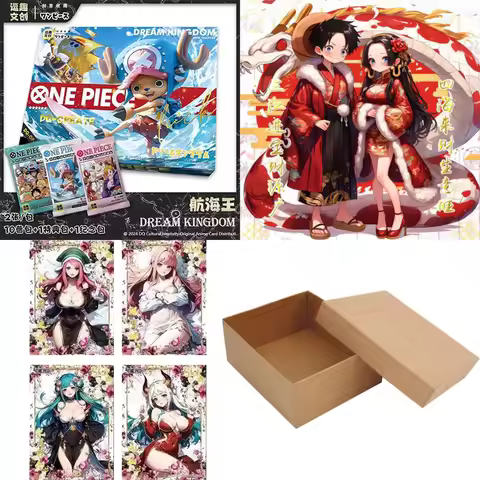 Wholesales One Piece Collection Cards Dq Cultural Creativity One Piece 3 Dream Kingdom Booster Box R