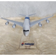 Airbus A380 Diecast Airplane with Stand Label