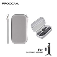 🔥READY STOCK🔥 Proocam HC-112 Hard Case Zipper for DJI Osmo Pocket 3 Creator Combo Easy Carry Protect