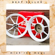 racing boy sports rim sp811 rb8 mags white yamaha mio 125