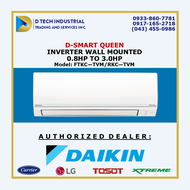 Daikin 2HP D-Smart Queen Inverter Wall Mounted Aircon (FTKC50TVM)