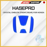 HASEPRO Crystal Emblem (Rear) for Honda Fit GK3/4/5/6 (Crystal Blue) CREH-3BL Direct from JAPAN