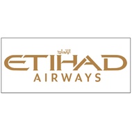 R RBF Logo ETIHAD AIR 20X8.8CM STICKER S-R-ETIHAD